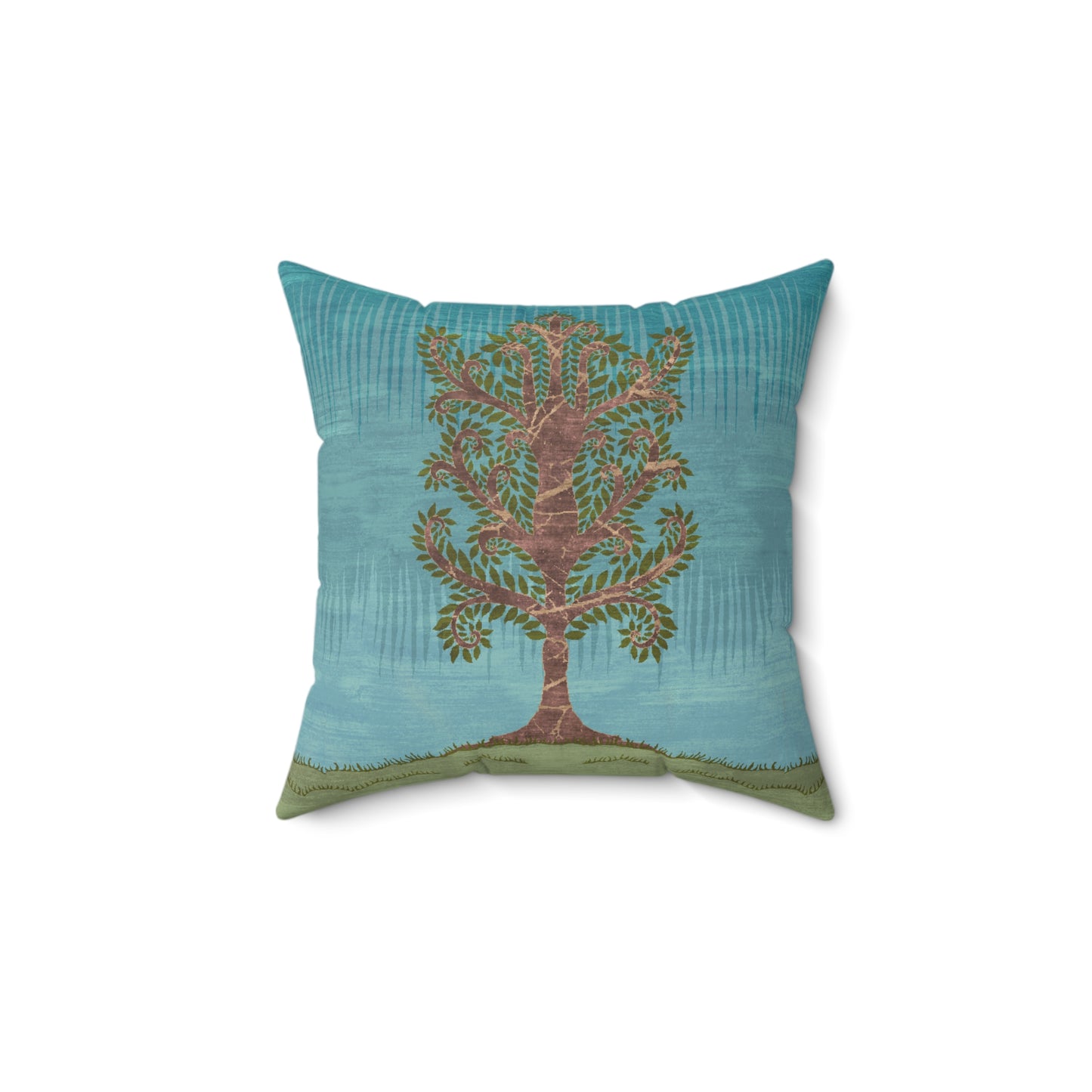 Square Pillow - Ashen Tree (Winter version)