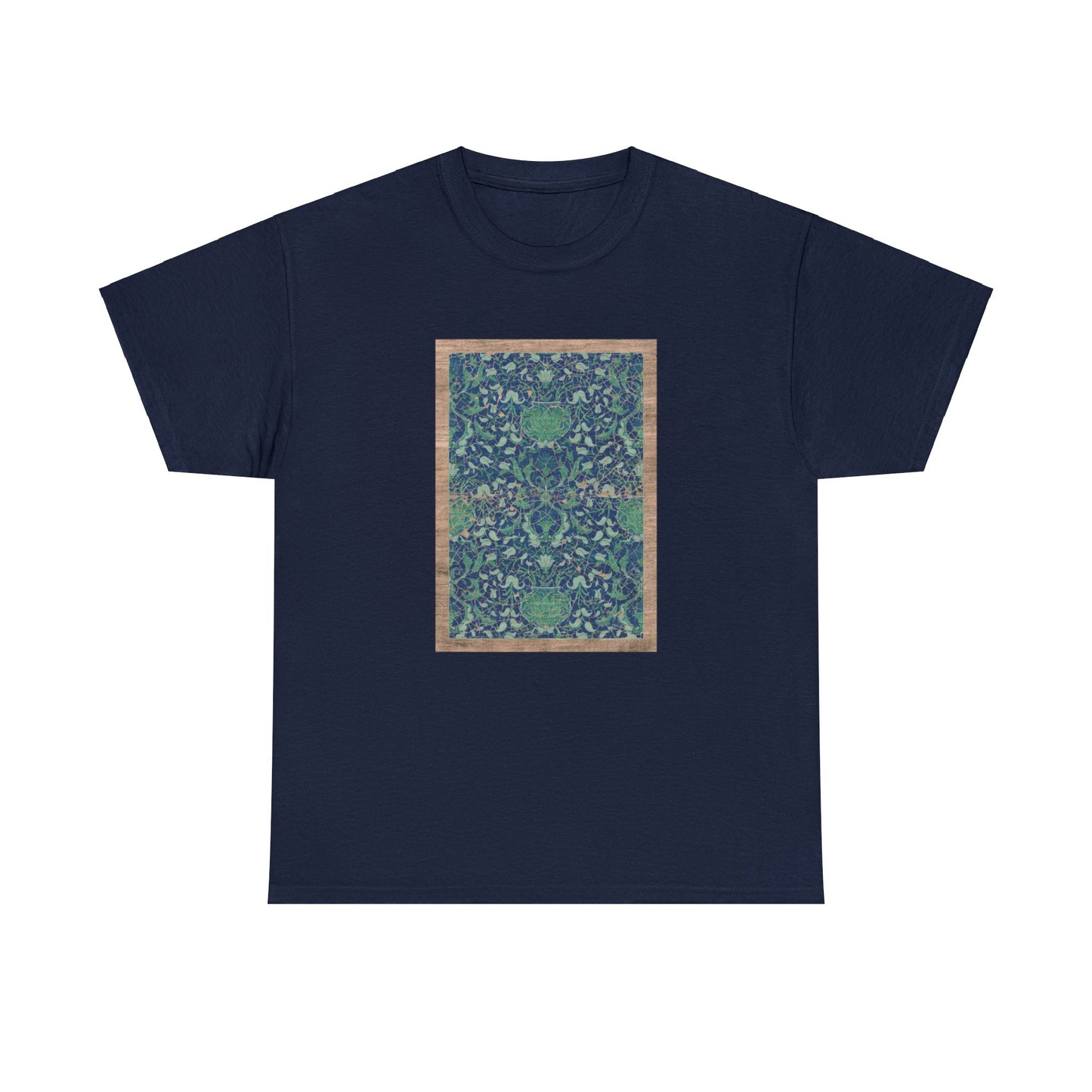 Unisex Heavy Cotton Tee - Reincarnation (Indigo Blue)