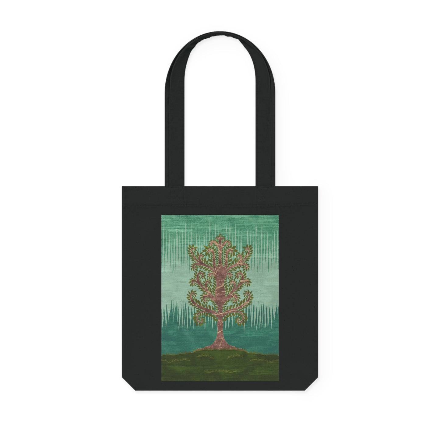 Woven Tote Bag - Ashen Tree (Summer version)