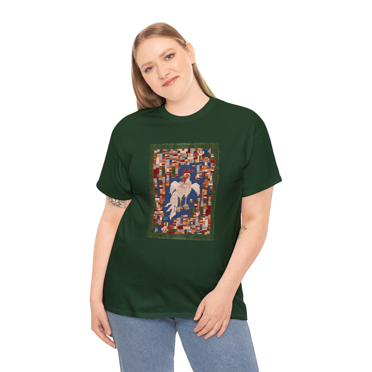 Unisex T-Shirt aus schwerer Baumwolle – Ajhdar Shah I