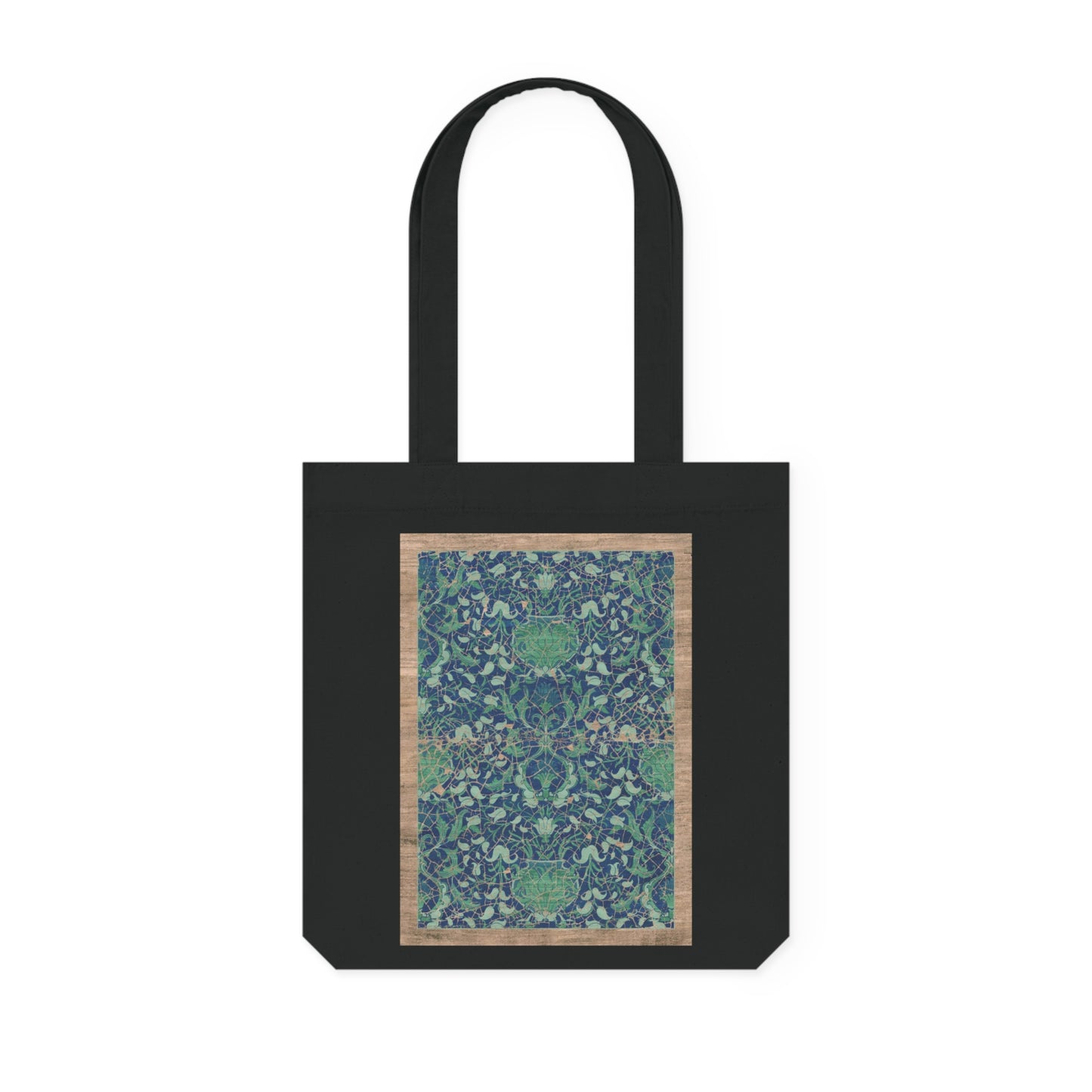 Woven Tote Bag - Reincarnation (Indigo Blue)