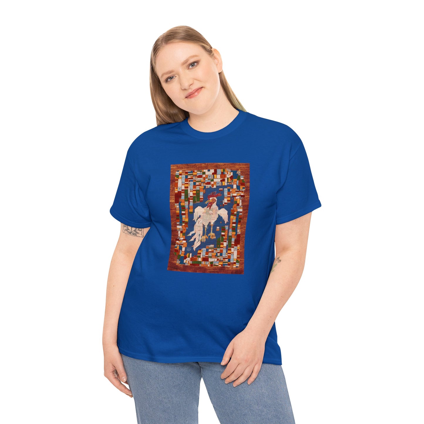 Unisex T-Shirt aus schwerer Baumwolle – Ajhdar Shah II