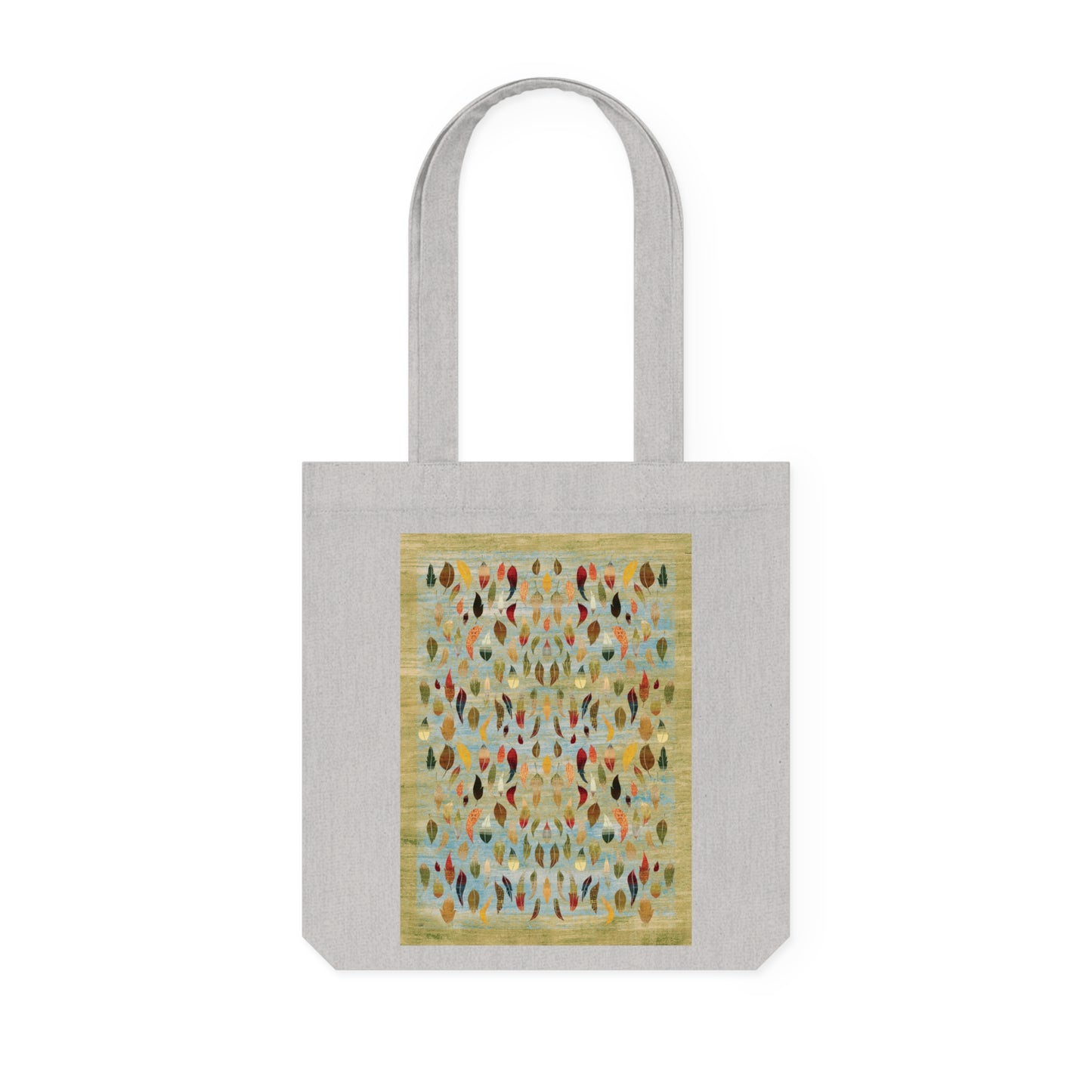 Woven Tote Bag - The last dance with the wind (green version)