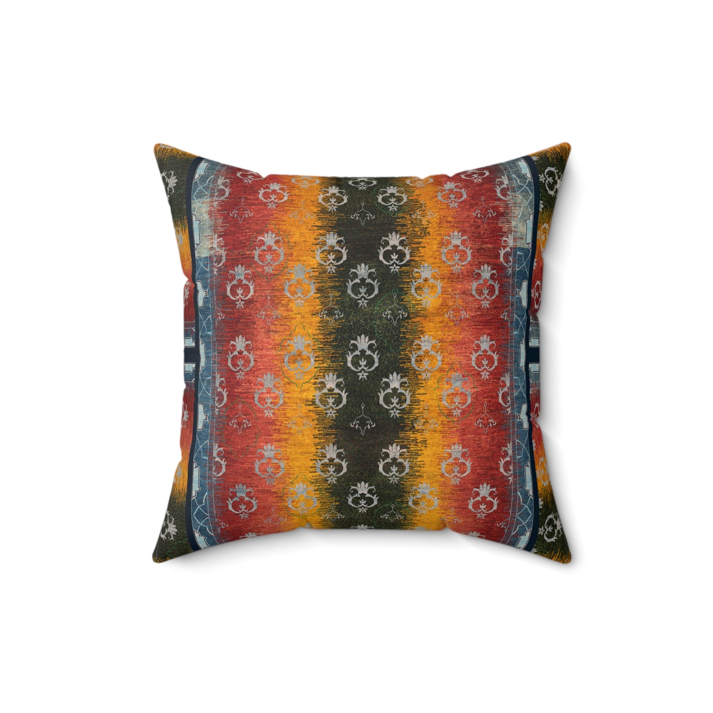 Square Pillow - Pomegranate Garden III