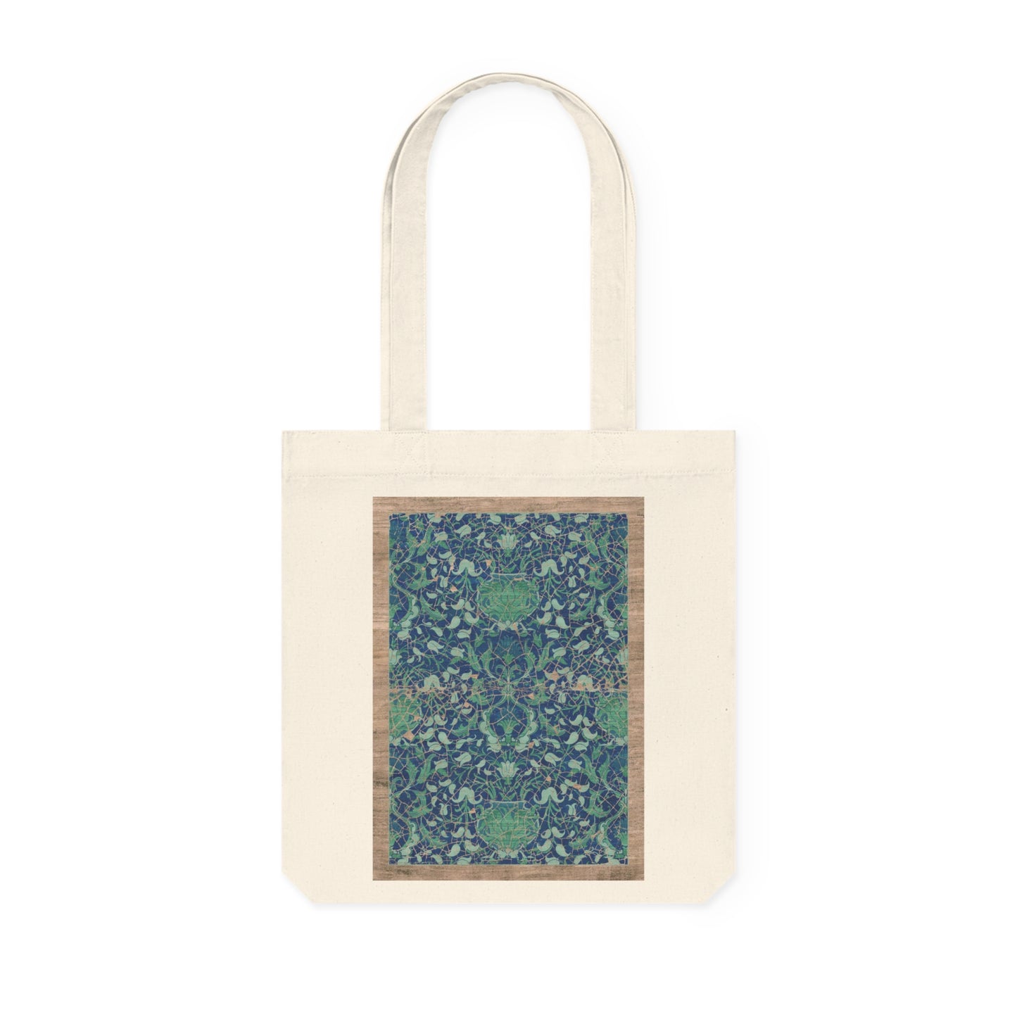 Woven Tote Bag - Reincarnation (Indigo Blue)