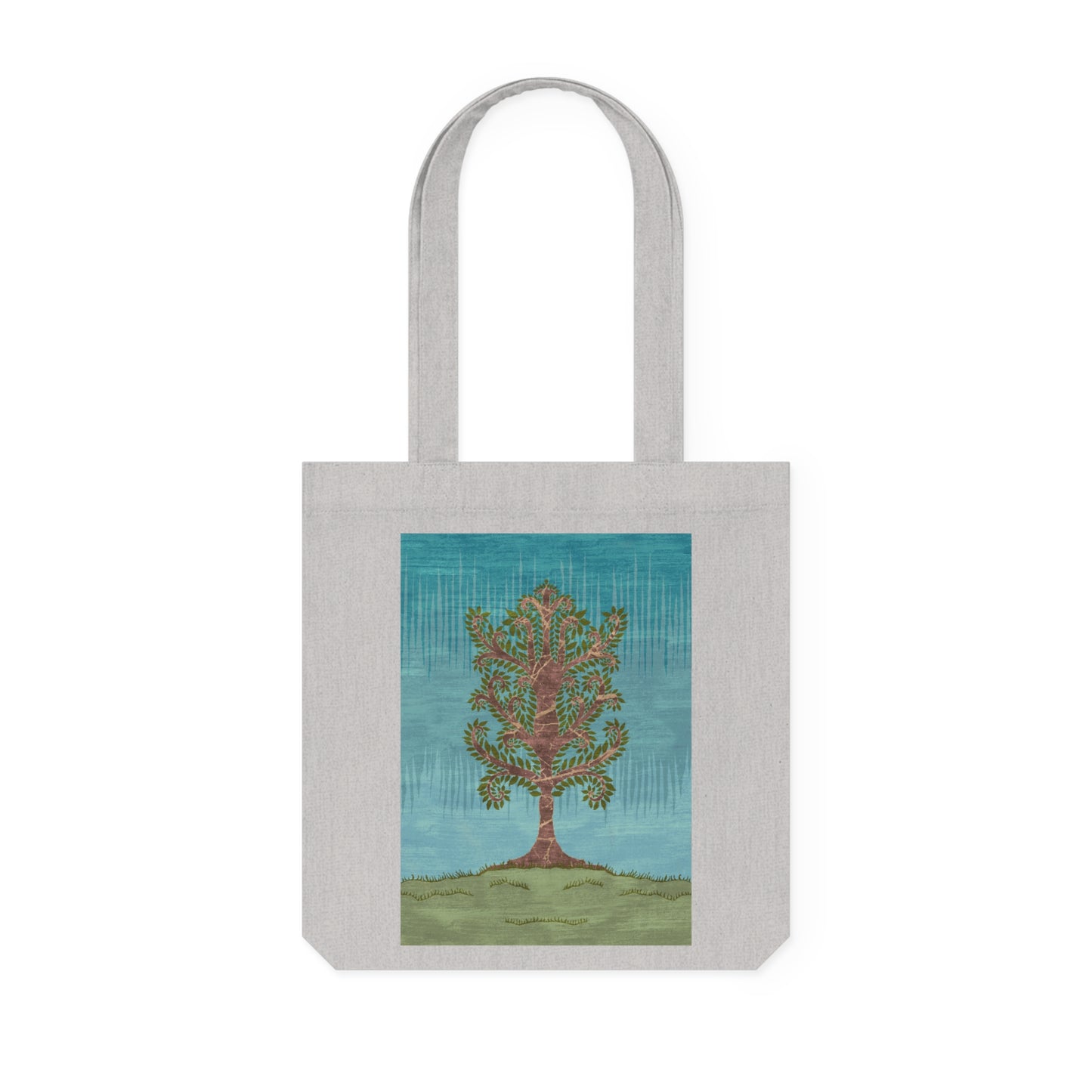 Woven Tote Bag - Ashen Tree (Winter version)