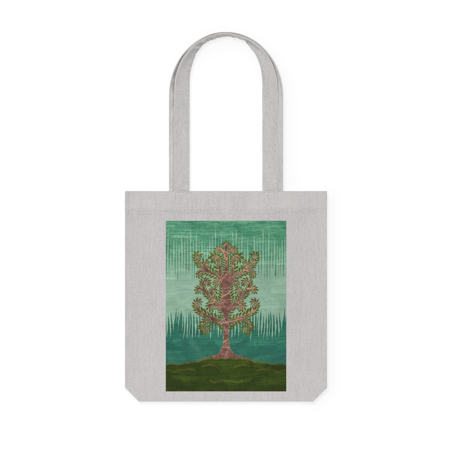 Woven Tote Bag - Ashen Tree (Summer version)