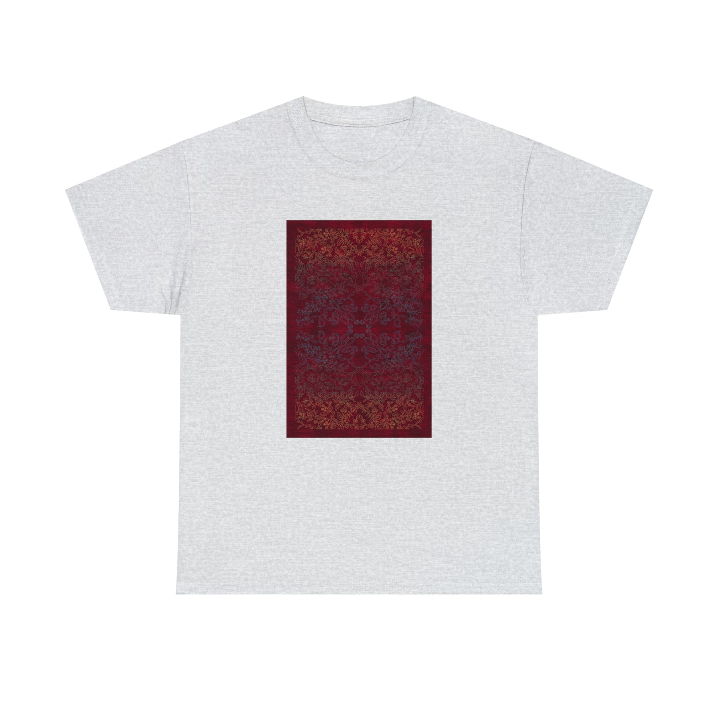 Unisex Heavy Cotton Tee - Rays of light on paddy fields (Fall)