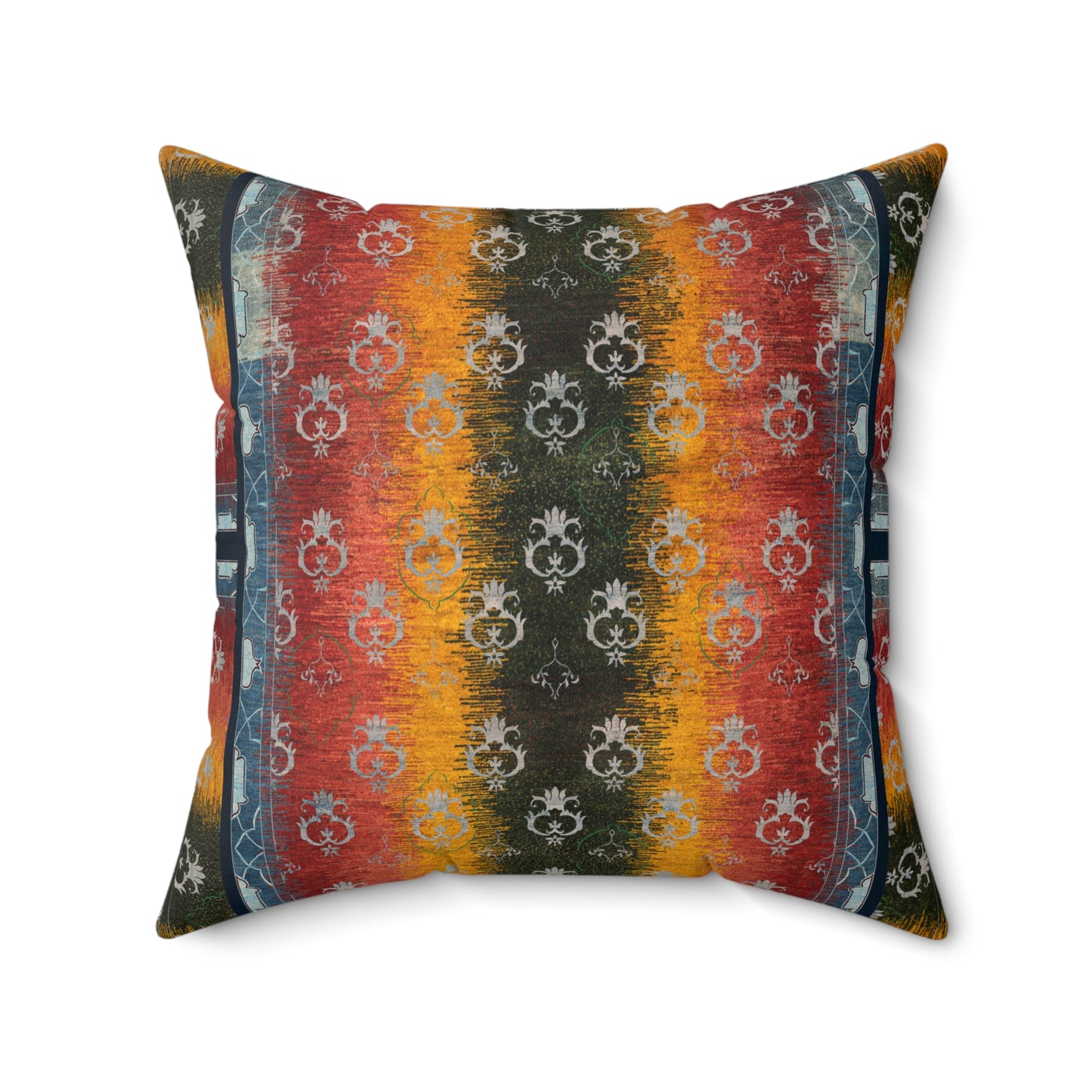 Square Pillow - Pomegranate Garden III