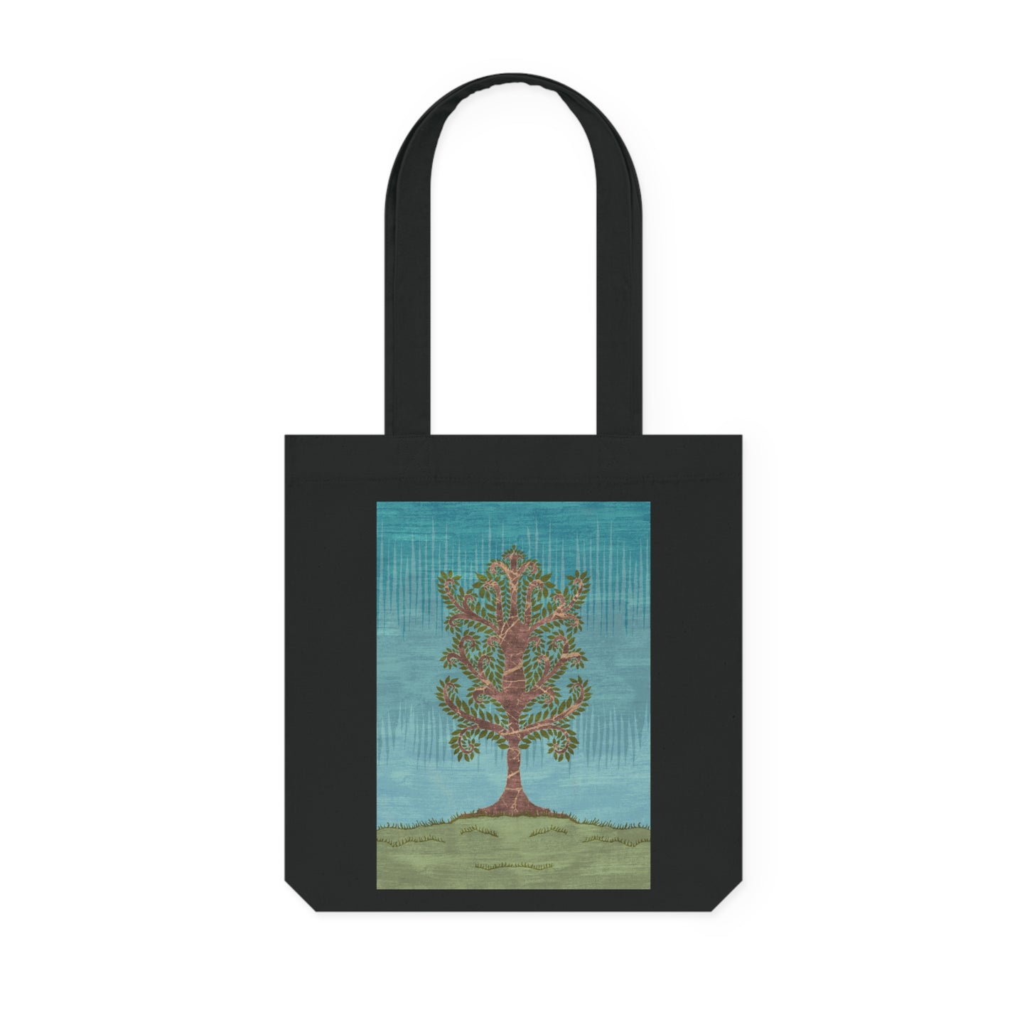 Woven Tote Bag - Ashen Tree (Winter version)