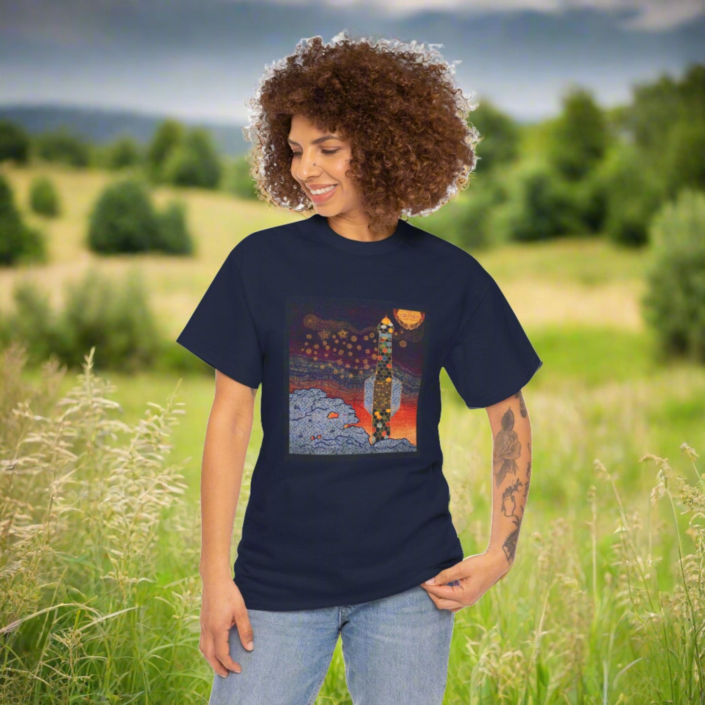 Unisex Heavy Cotton Tee - 1001 Nights