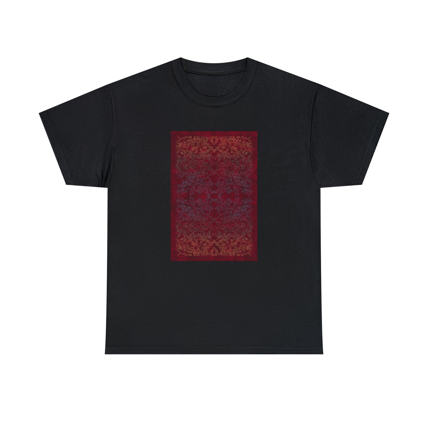 Unisex Heavy Cotton Tee - Rays of light on paddy fields (Fall)