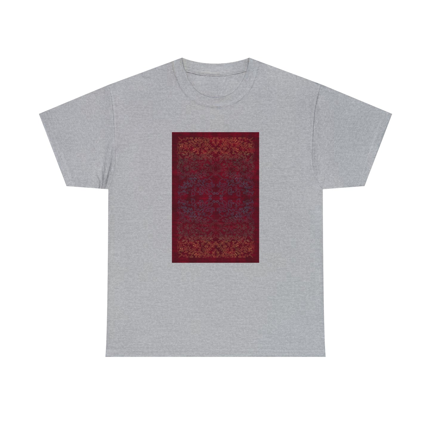 Unisex Heavy Cotton Tee - Rays of light on paddy fields (Fall)