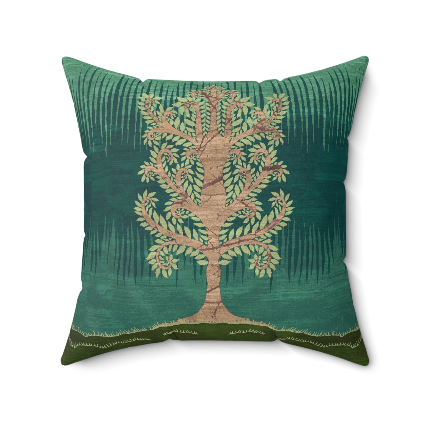 Square Pillow - Ashen Tree (Spring version)