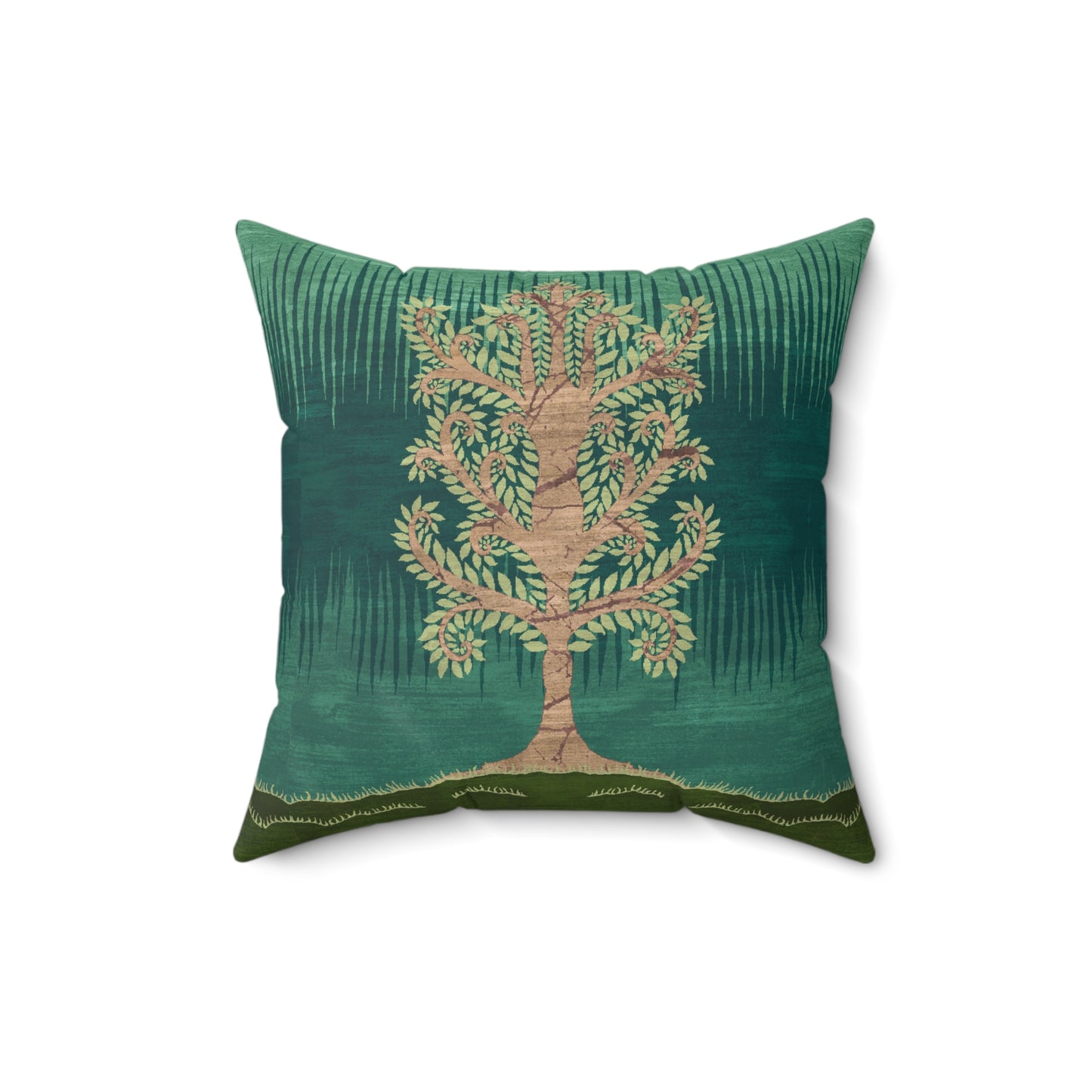 Square Pillow - Ashen Tree (Spring version)