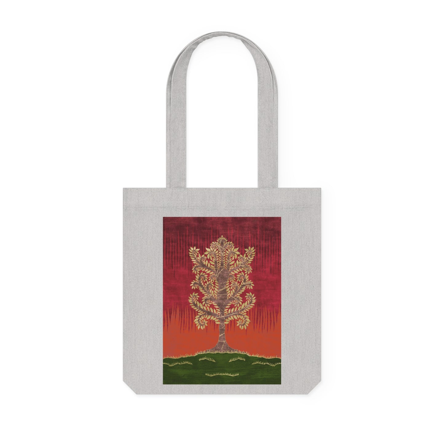 Woven Tote Bag - Ashen Tree (Autumn version)