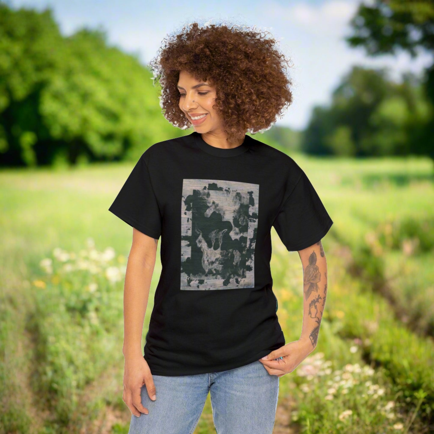 Unisex Heavy Cotton Tee - Chimera