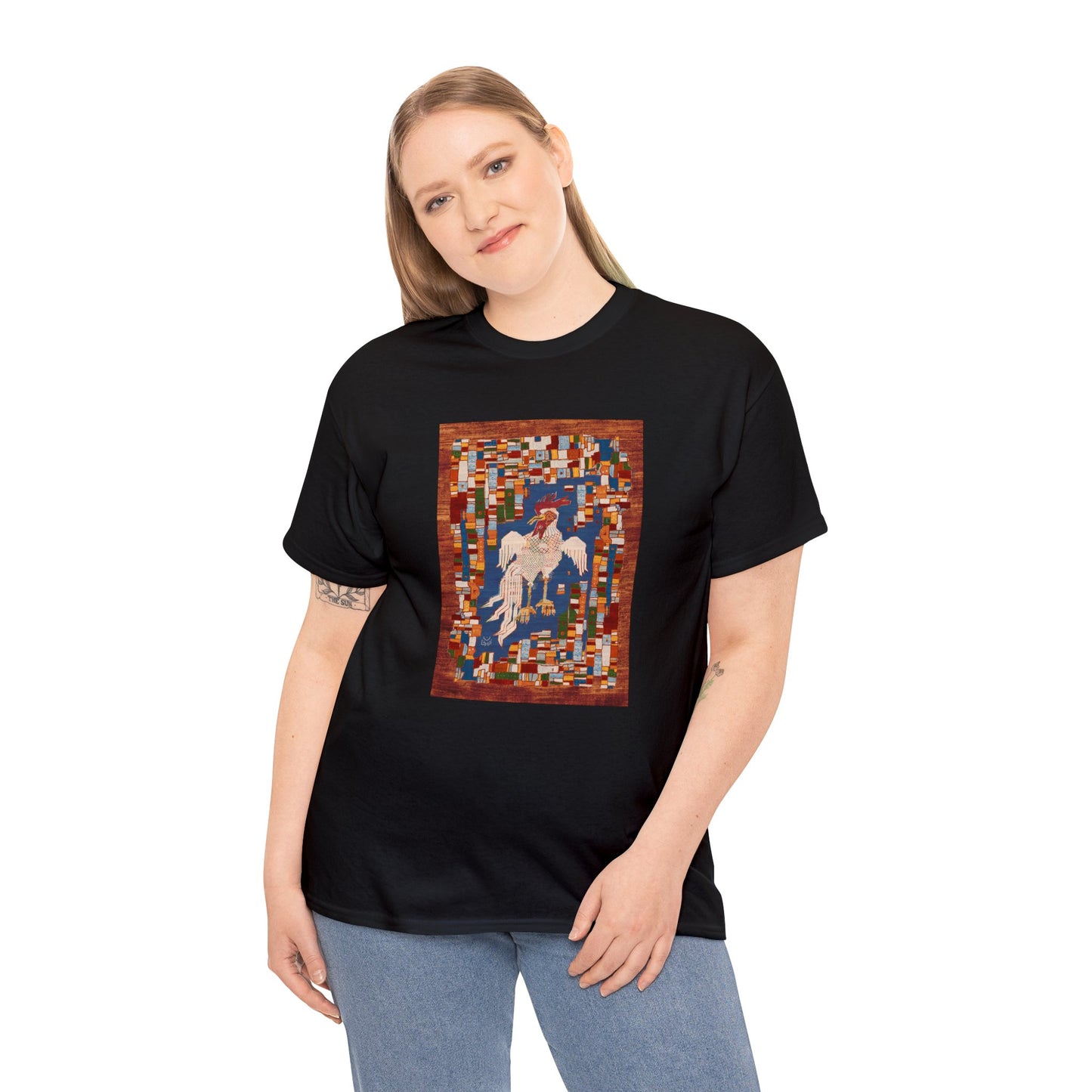 Unisex T-Shirt aus schwerer Baumwolle – Ajhdar Shah II