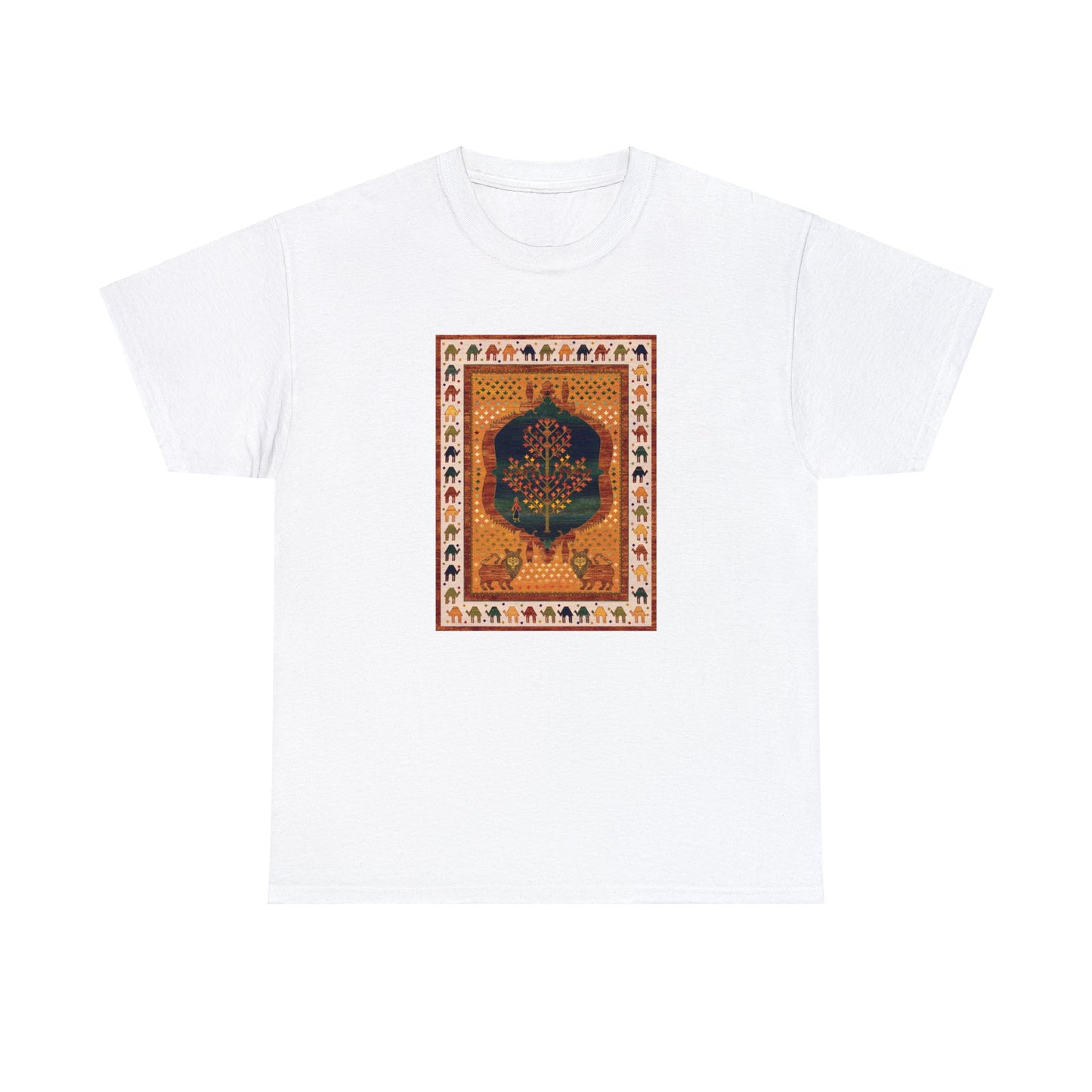 Unisex Heavy Cotton Tee - The lions and the maple I