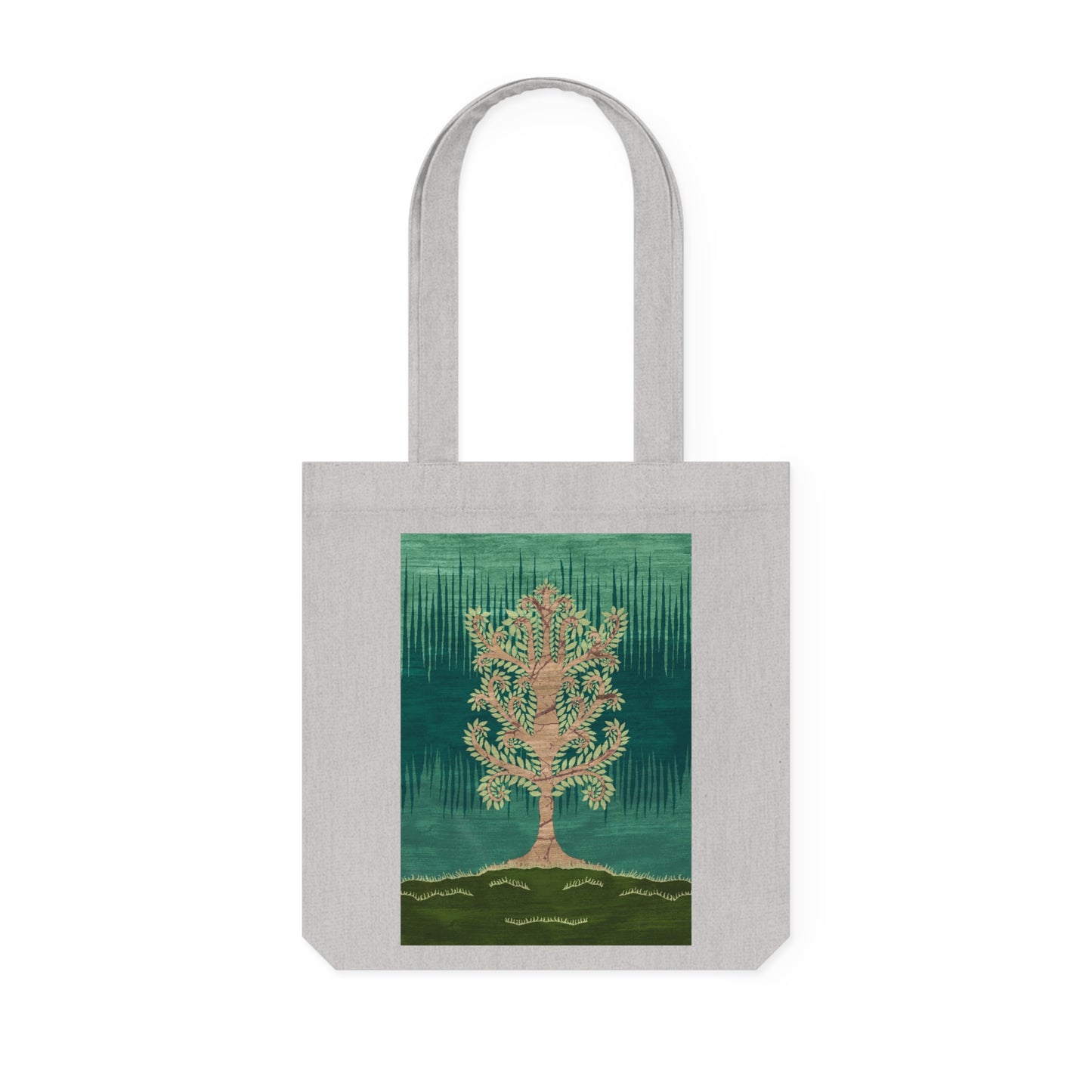 Woven Tote Bag - Ashen Tree (Spring version)