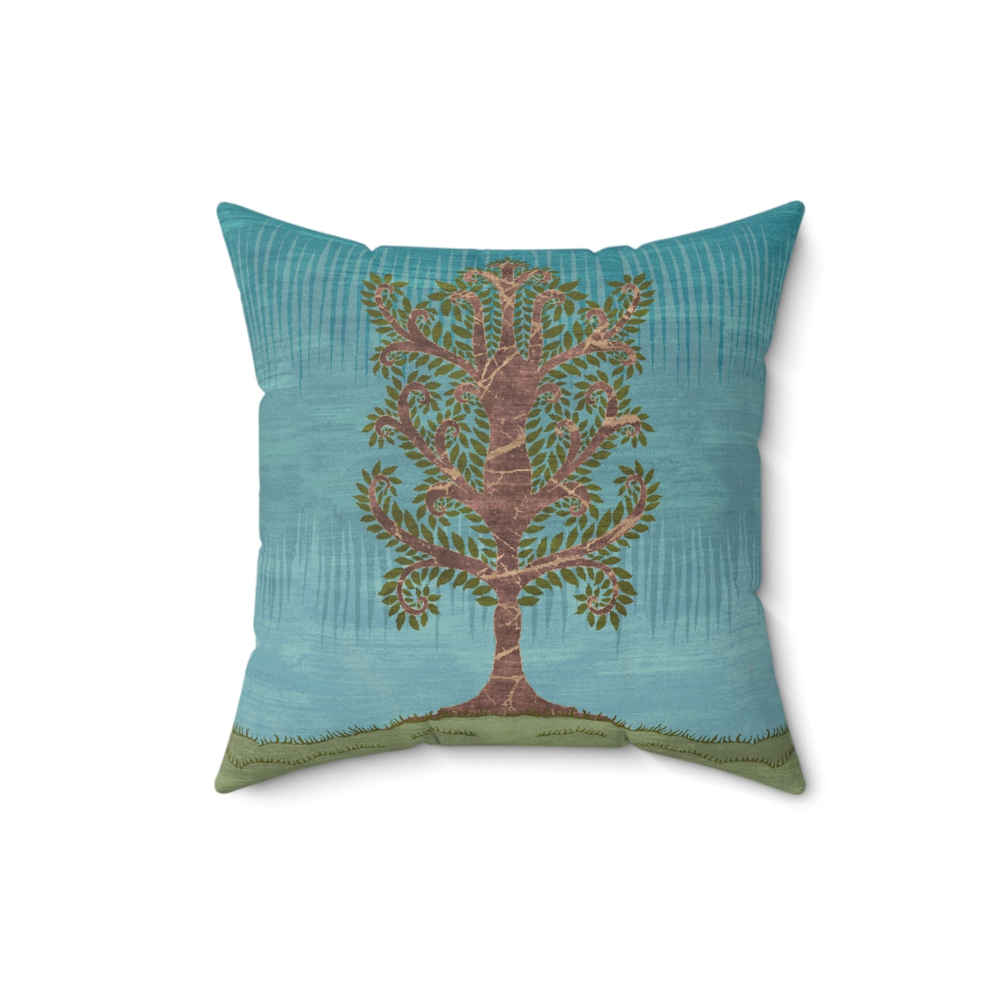 Square Pillow - Ashen Tree (Winter version)