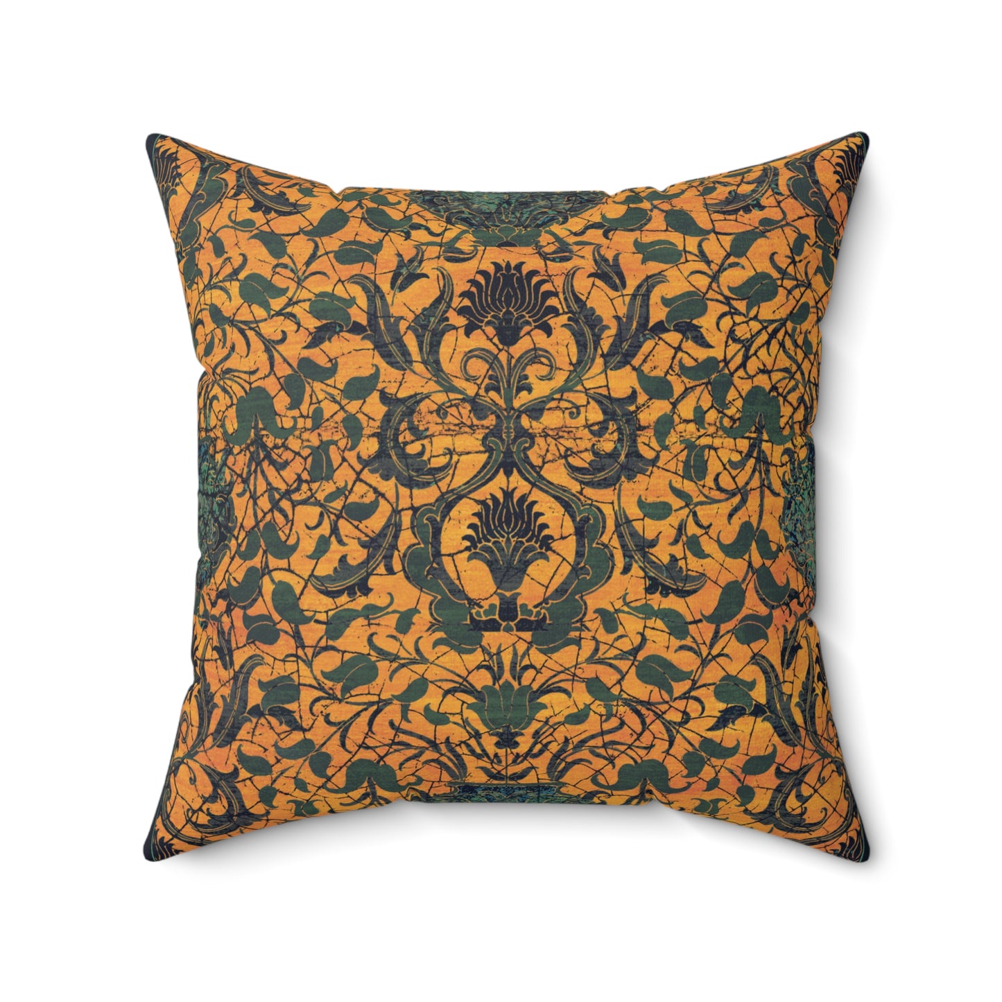 Square Pillow - Reincarnation (Pine Gold)