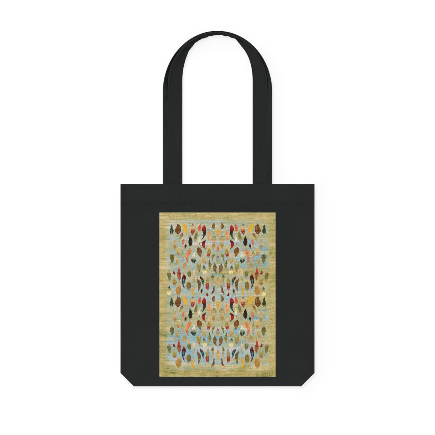 Woven Tote Bag - The last dance with the wind (green version)