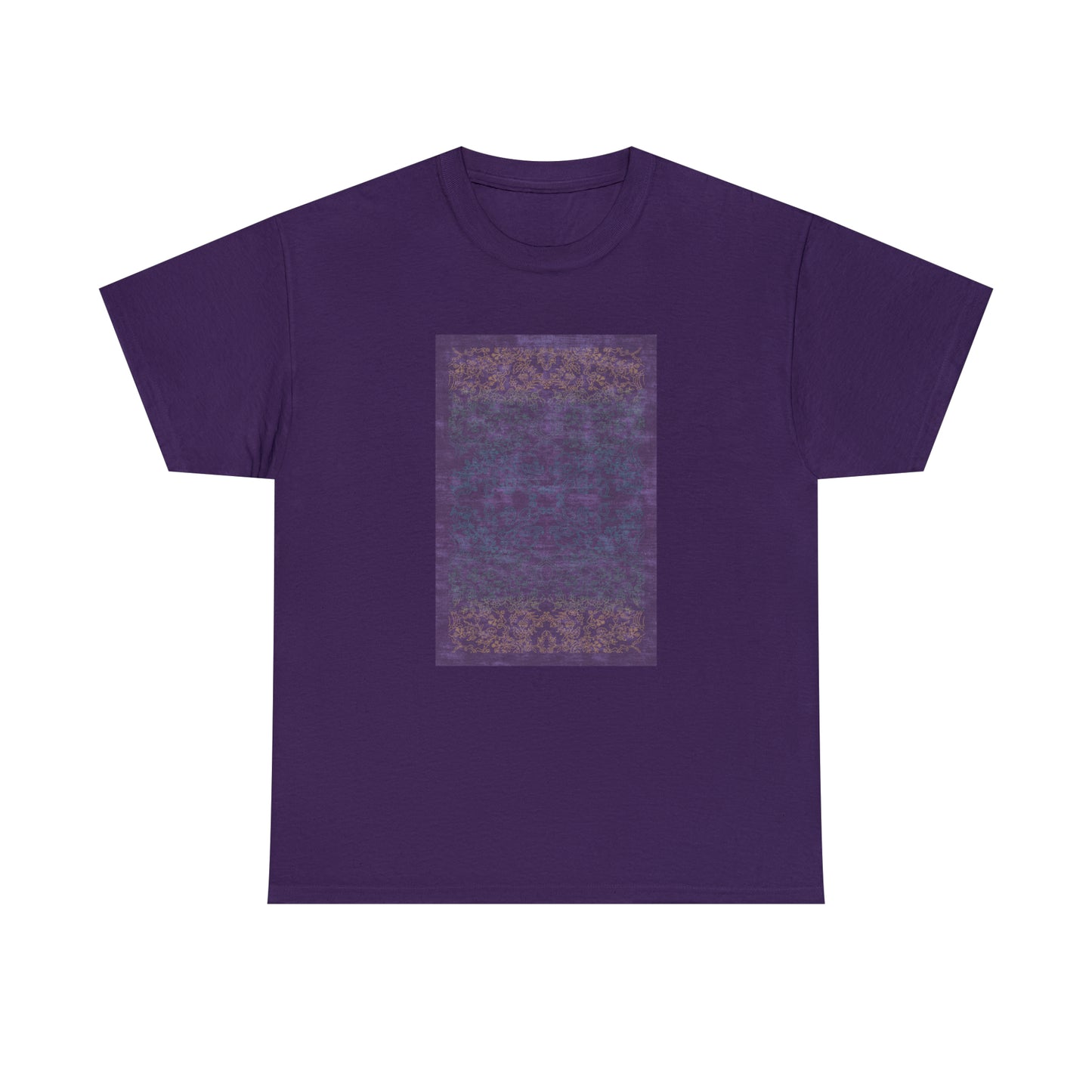 Unisex Heavy Cotton Tee - Rays of light on paddy fields (Spring)