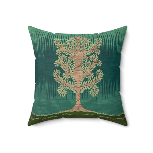 Square Pillow - Ashen Tree (Spring version)