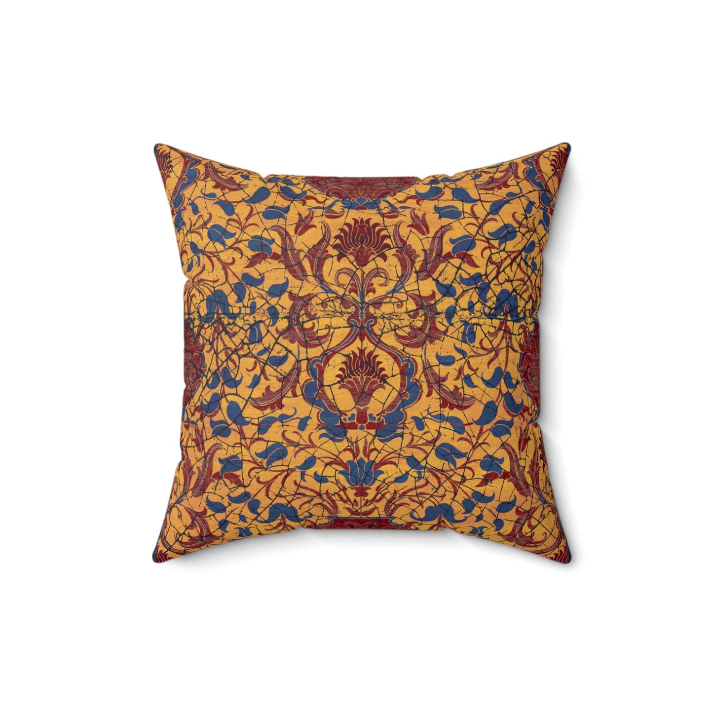 Square Pillow - Reincarnation (Persian Gold)