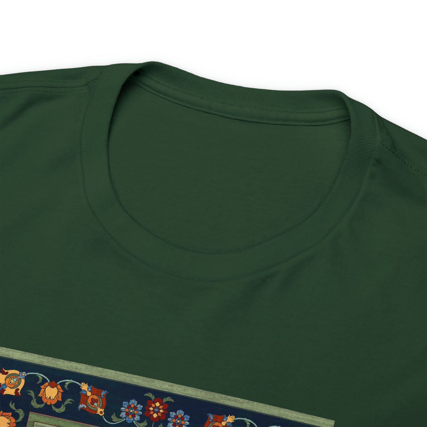 Unisex Heavy Cotton Tee - Nightfall Green