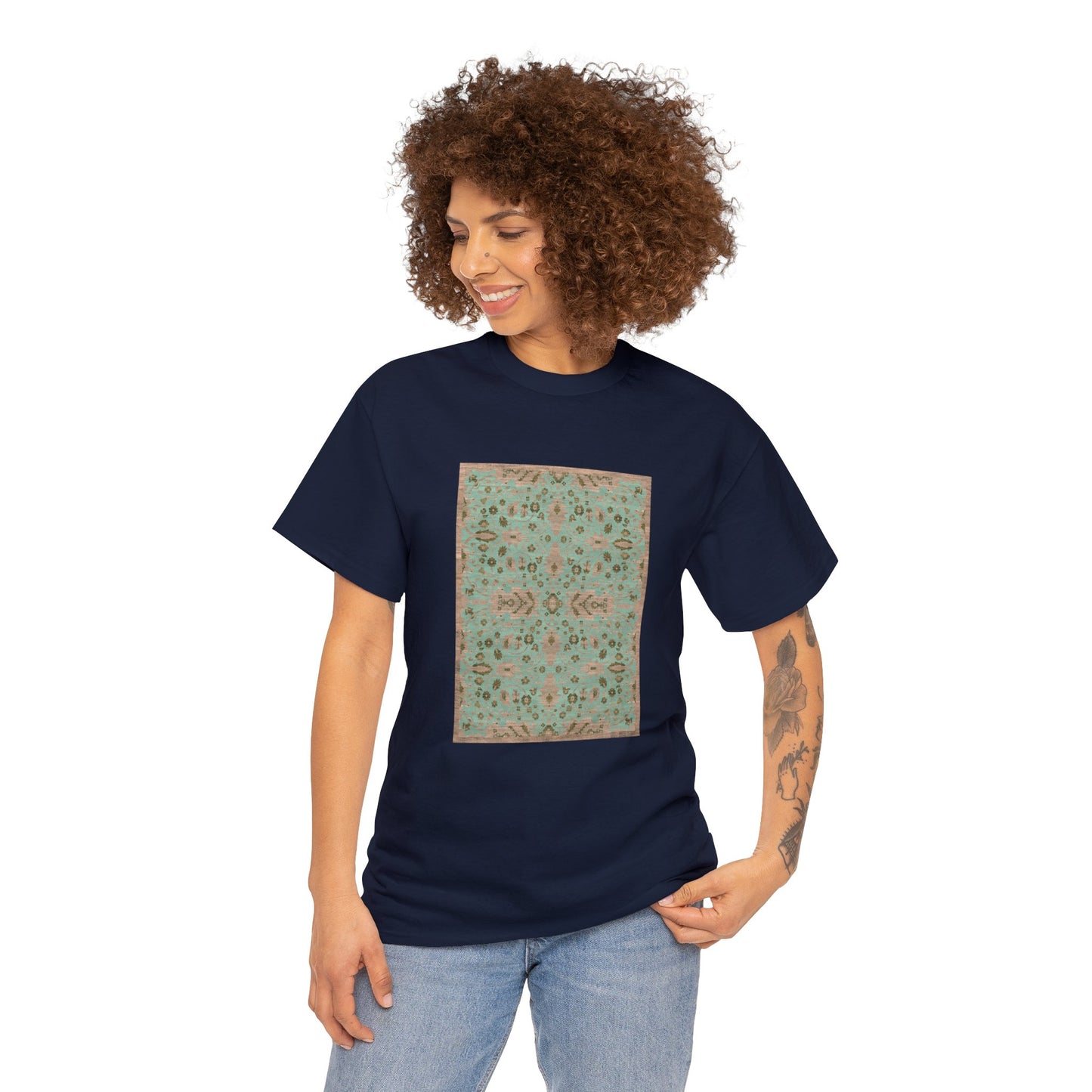 Unisex Heavy Cotton Tee - Silver Fountain