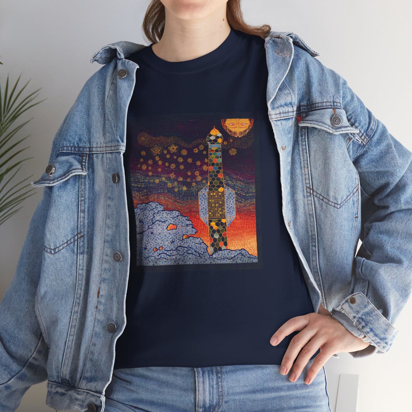 Unisex-T-Shirt aus schwerer Baumwolle – 1001 Nacht