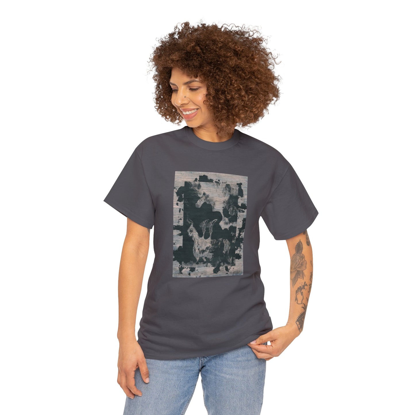 Unisex-T-Shirt aus schwerer Baumwolle – Chimera