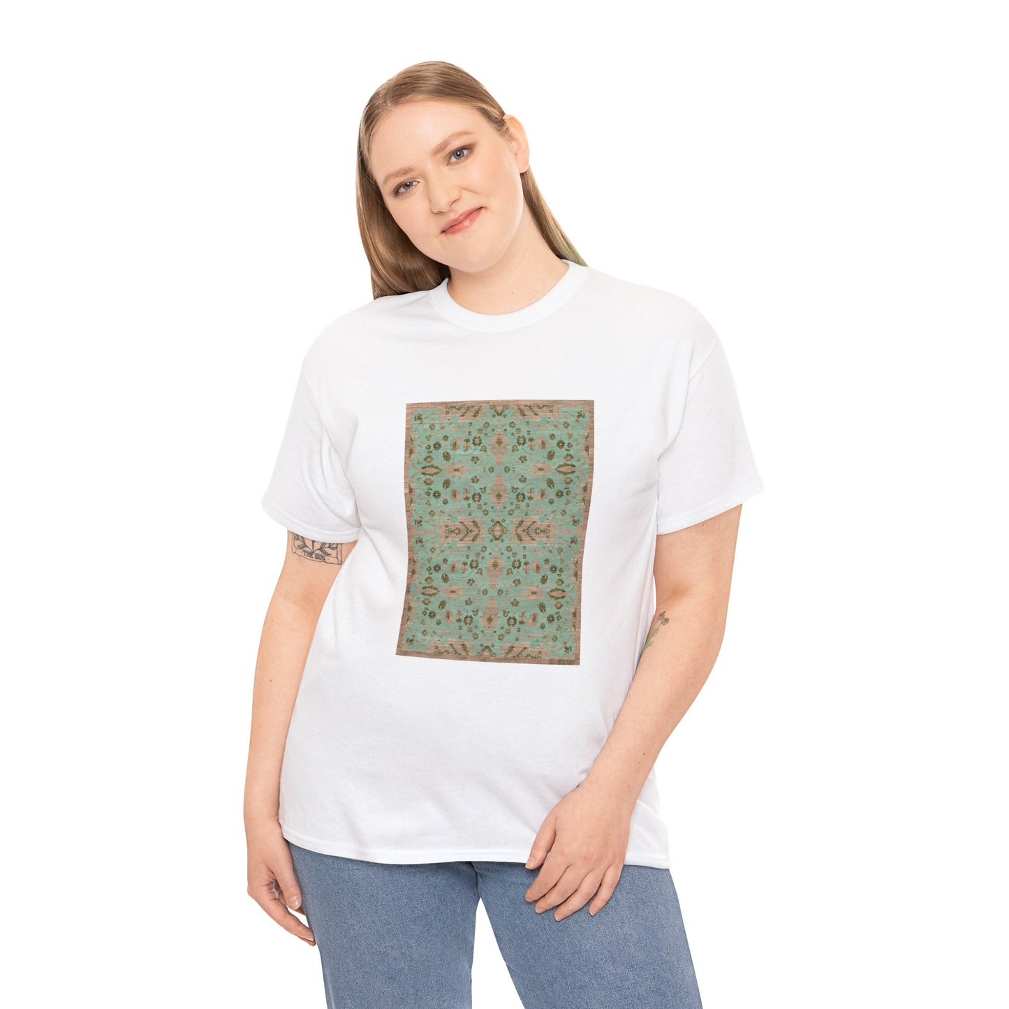 Unisex Heavy Cotton Tee - Silver Fountain