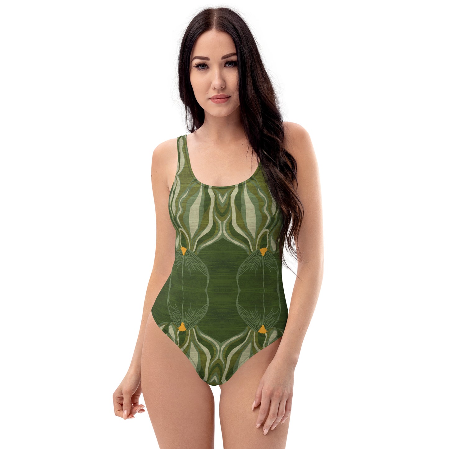 One-Piece Swimsuit - Emerald Orchid