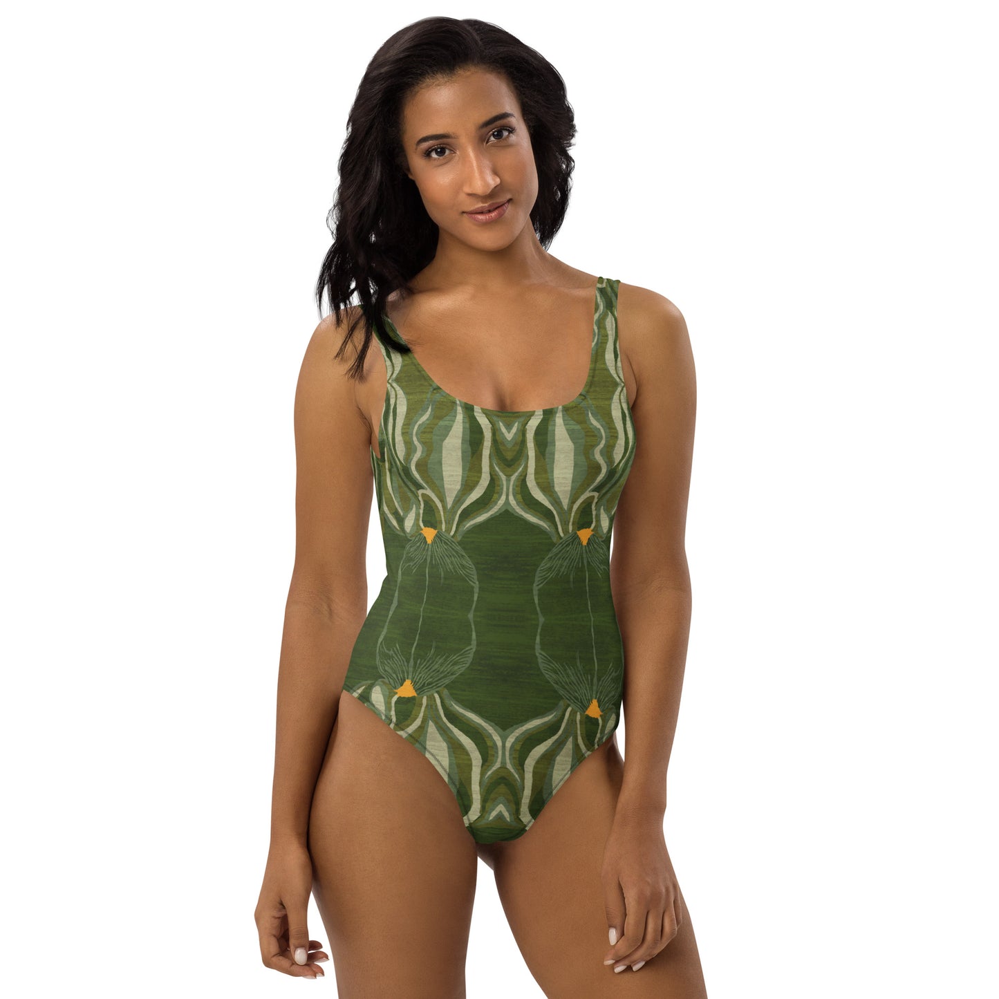 One-Piece Swimsuit - Emerald Orchid