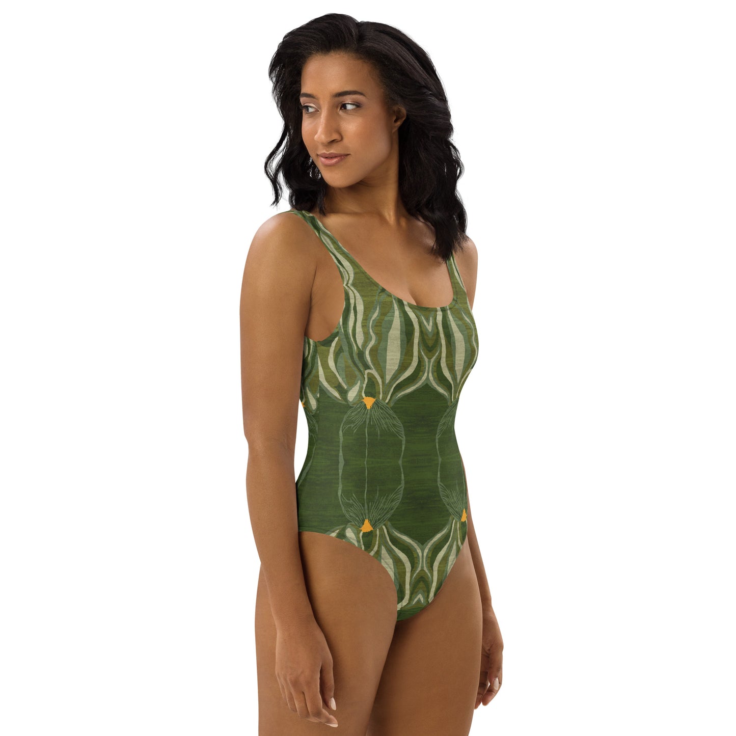 One-Piece Swimsuit - Emerald Orchid