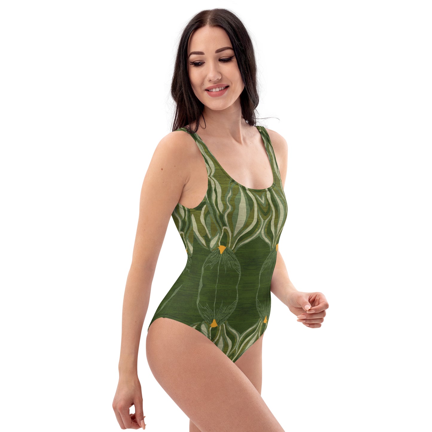 One-Piece Swimsuit - Emerald Orchid