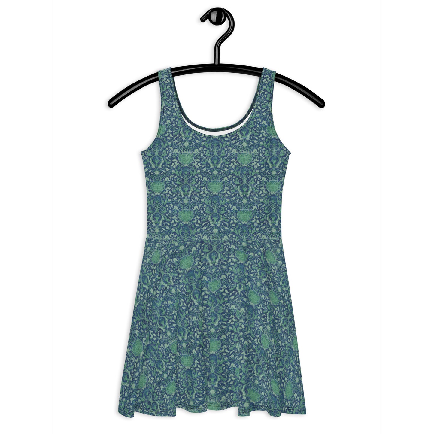 Skater- / A-Line-Kleid – Reinkarnation (Saphir-Blau)