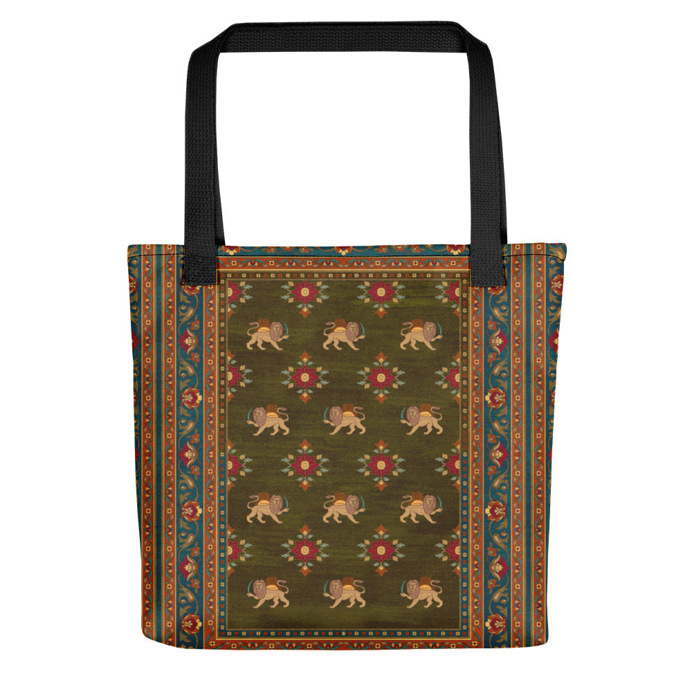 All Over Print tote bag - The lion and the sun I