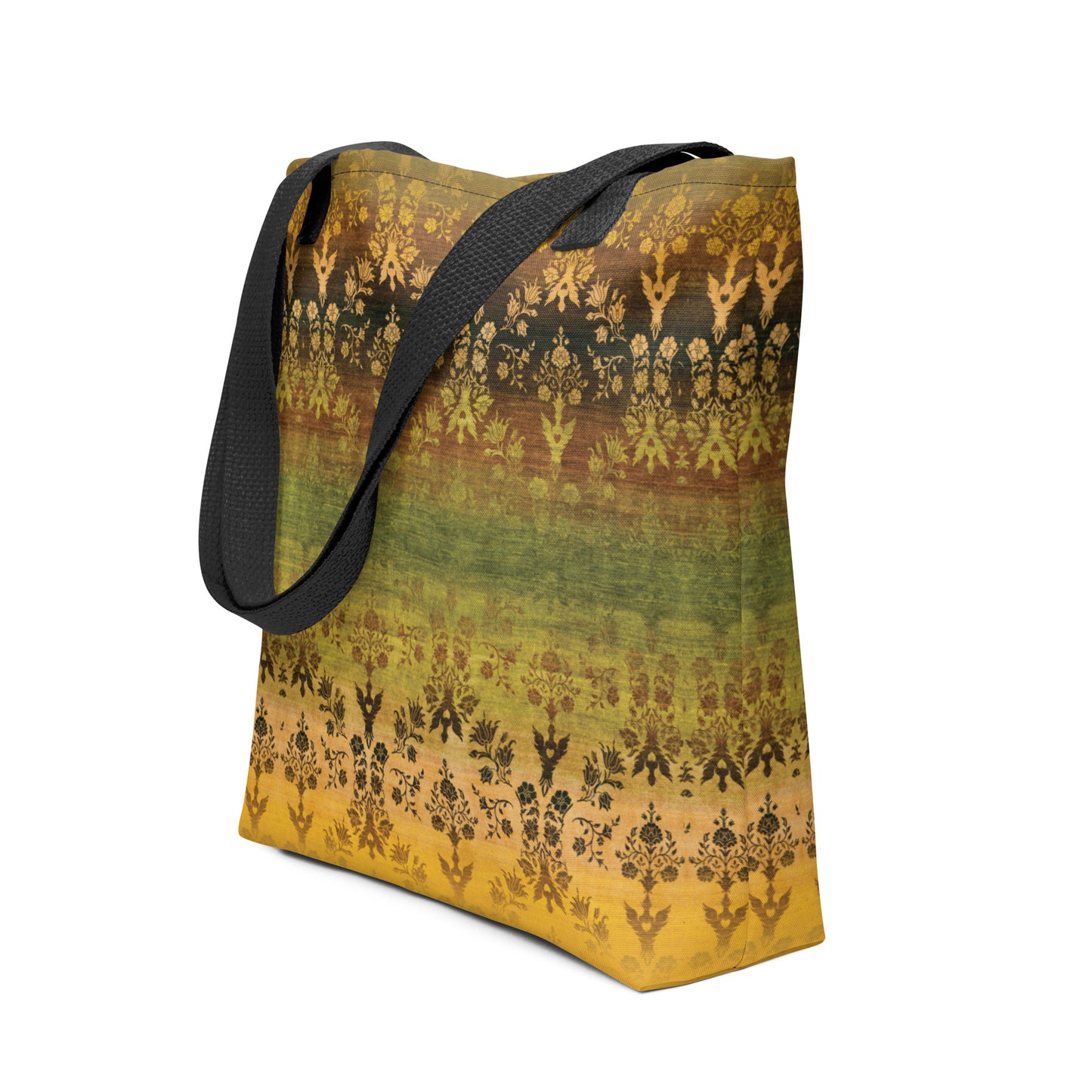 All Over Print tote bag - Sparrow's garden (earth version)