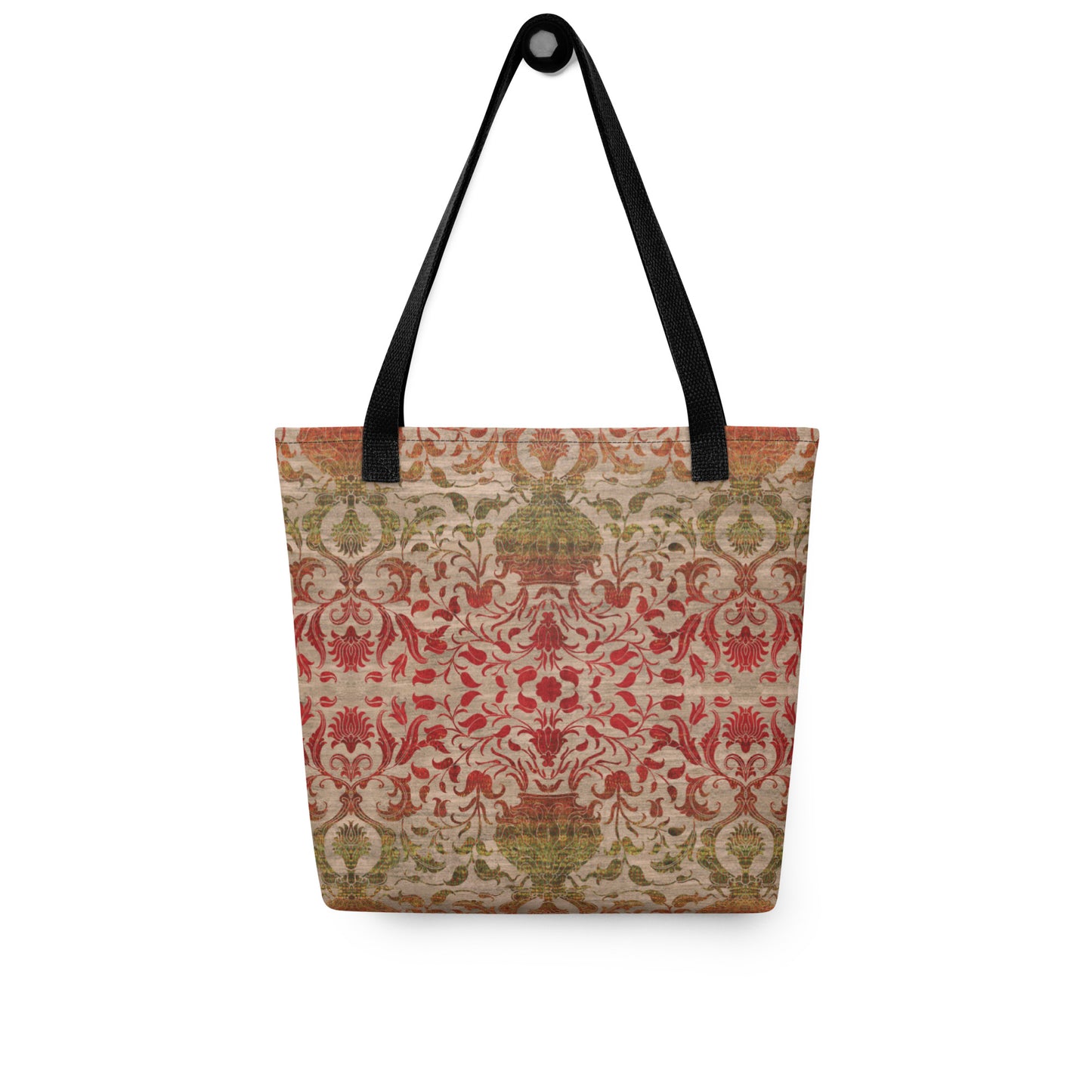 All Over Print tote bag - Reincarnation (Khaki Ruby)