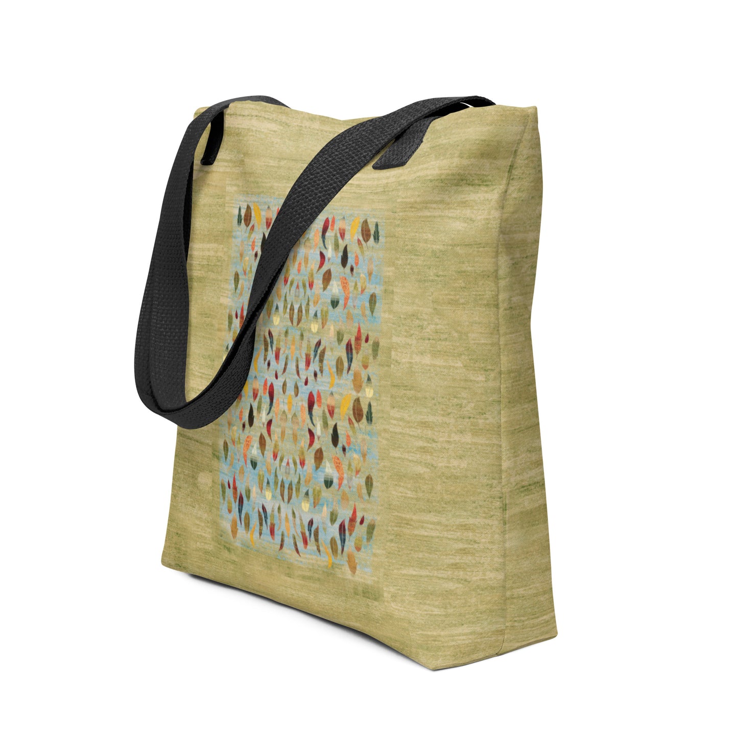 All Over Print tote bag - The last dance with the wind (green version)