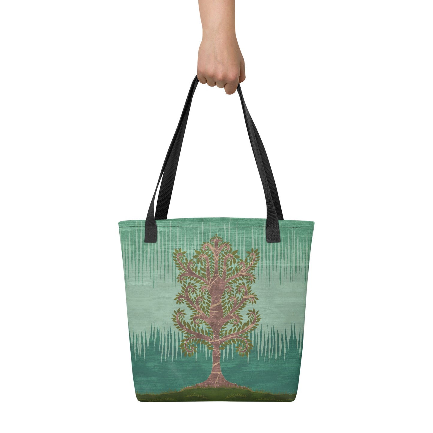 All Over Print tote bag - Ashen Tree (Summer version)