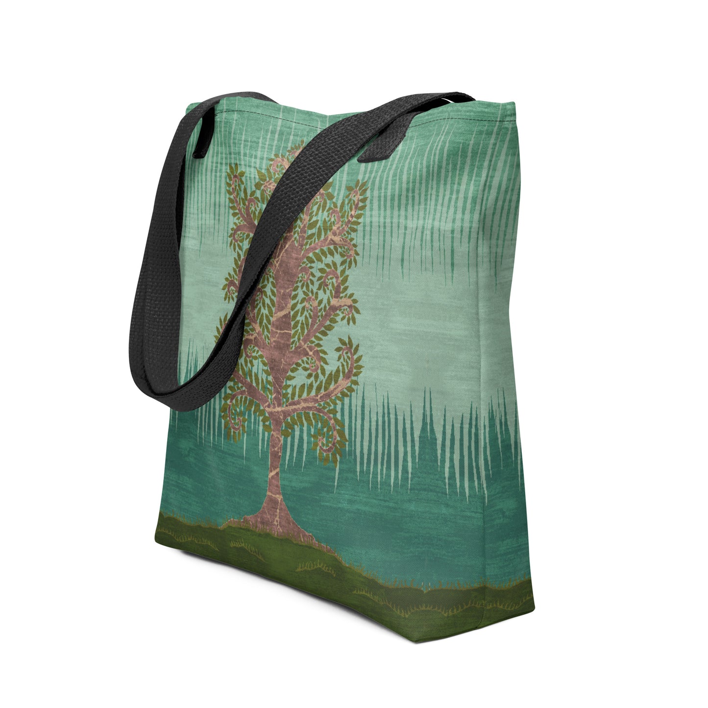 All Over Print tote bag - Ashen Tree (Summer version)