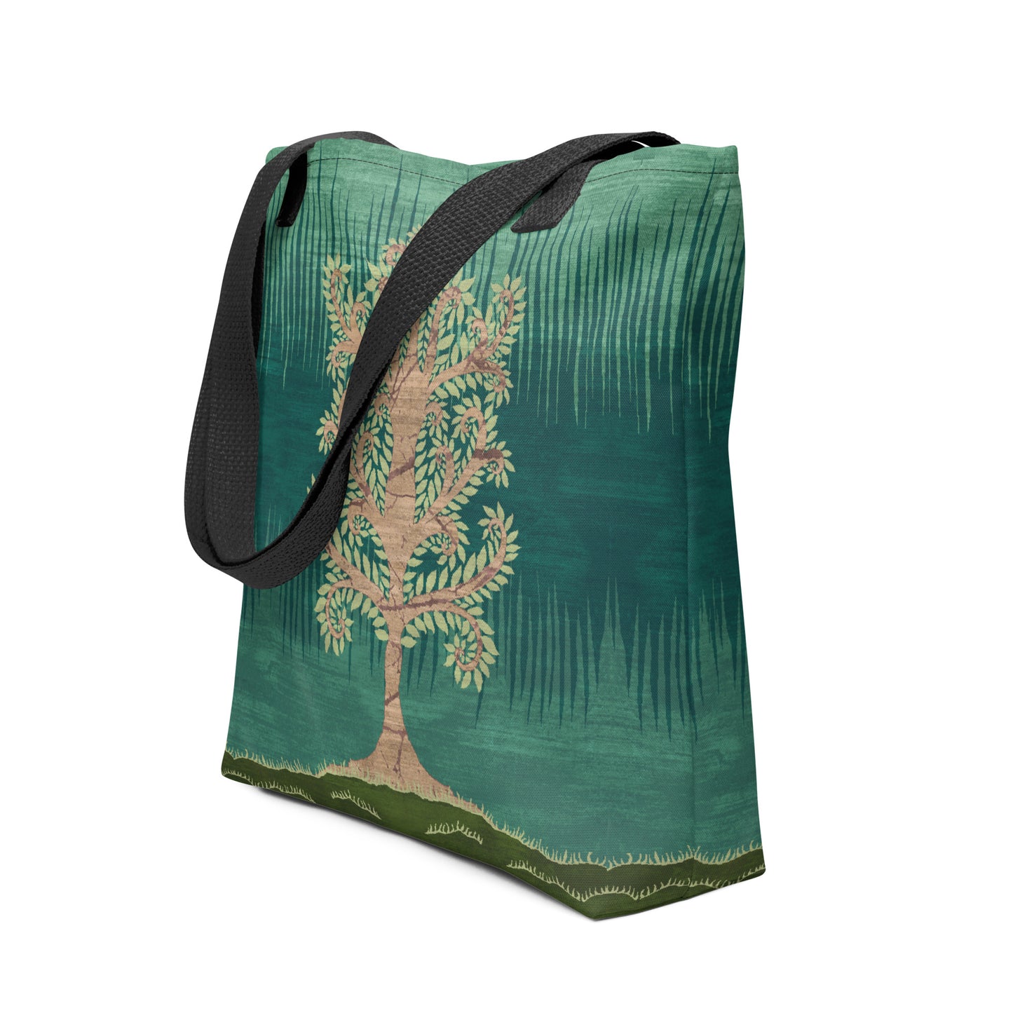 All Over Print tote bag - Ashen Tree (Spring version)