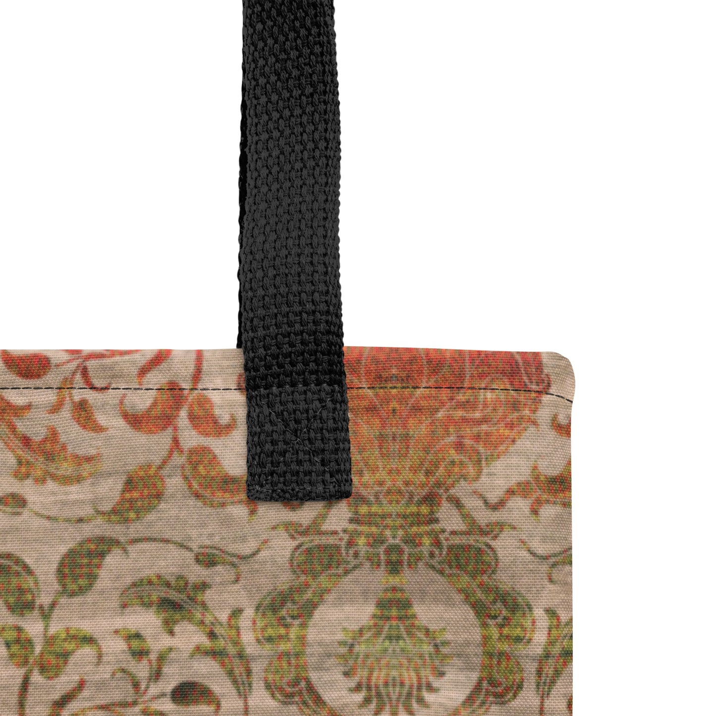 All Over Print tote bag - Reincarnation (Khaki Ruby)