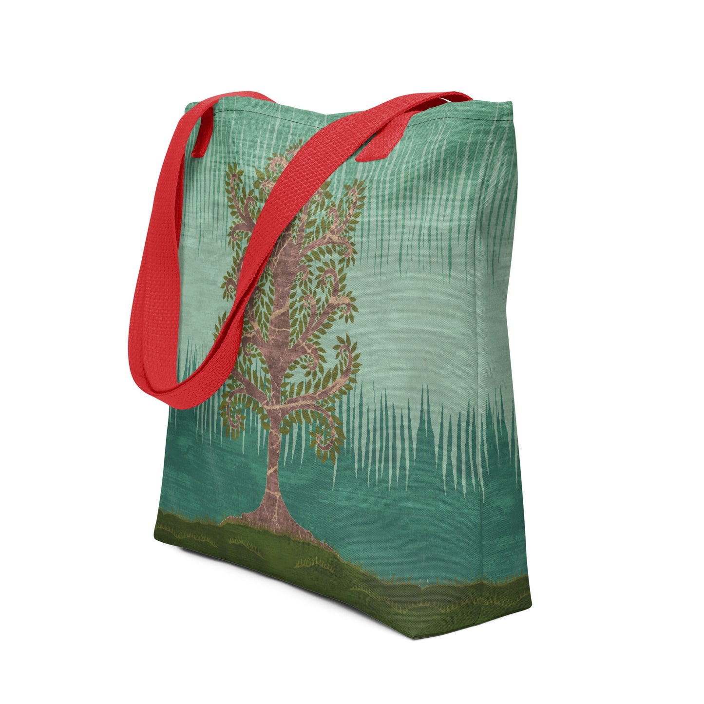 All Over Print tote bag - Ashen Tree (Summer version)