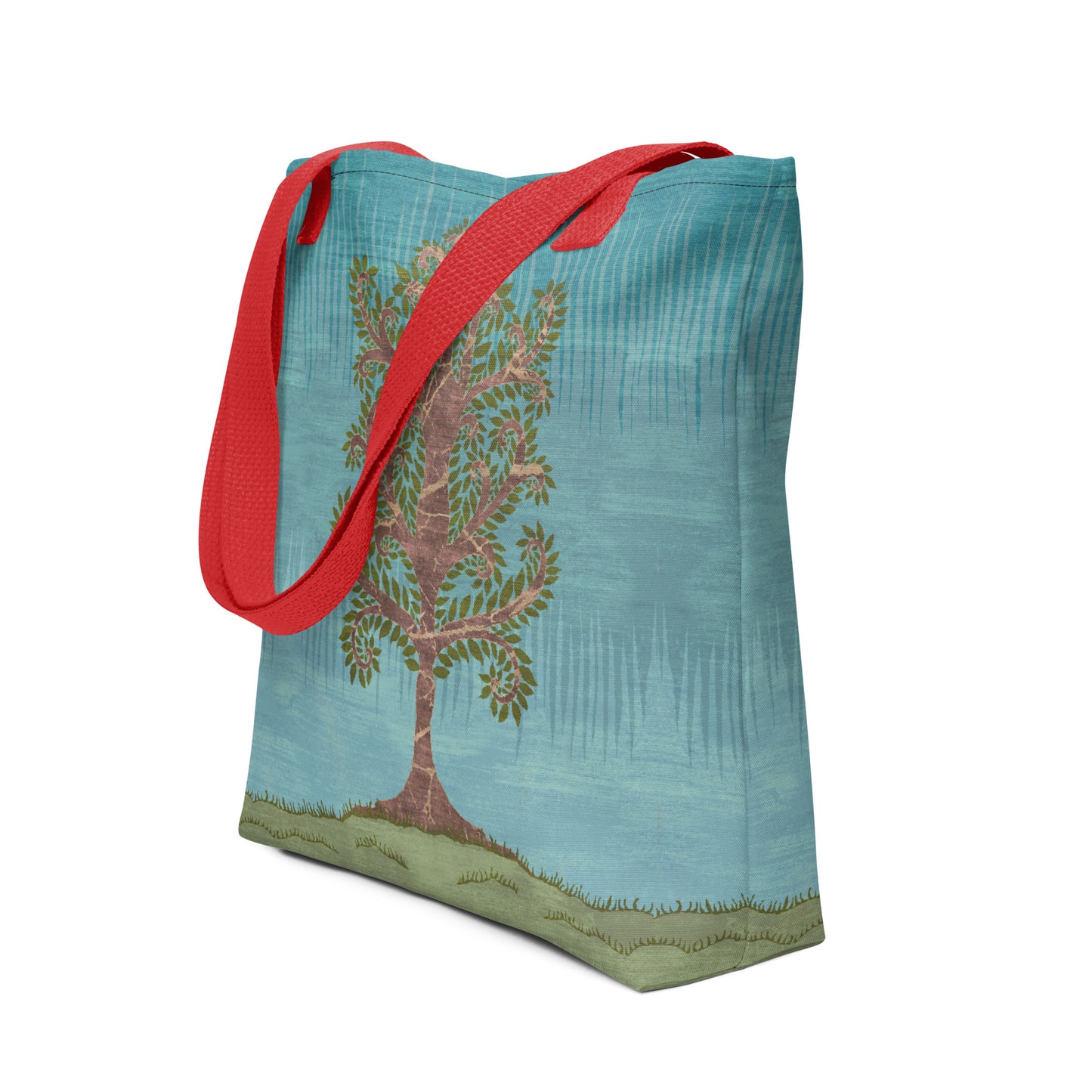 All Over Print tote bag - Ashen Tree (Winter version)